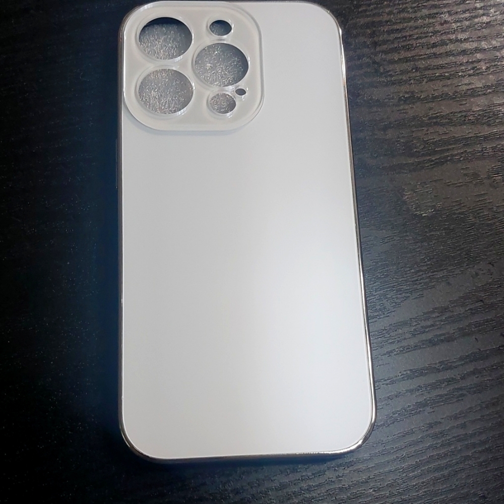 Iphone 14 pro with a metallic sides